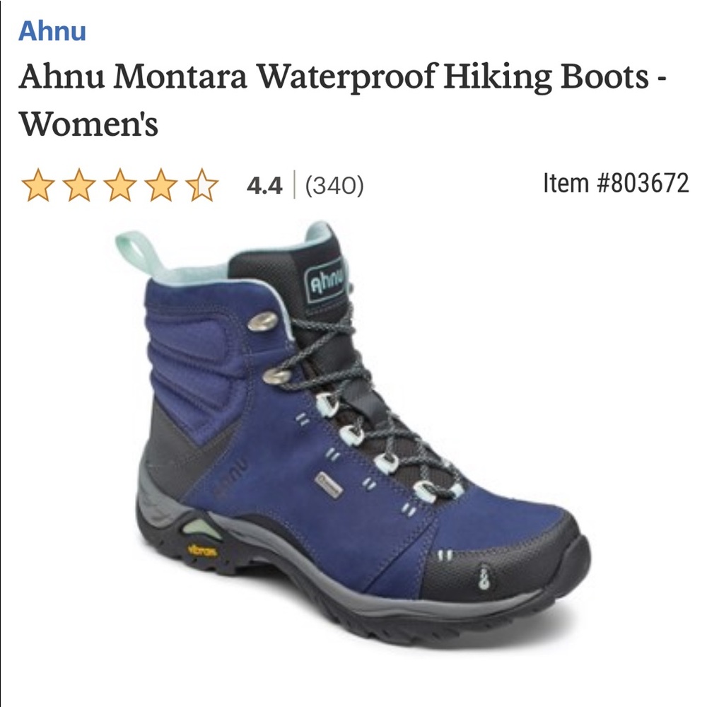 Ahnu Montara Waterproof Hiking Boots 7 last pair - Picture 3 of 17